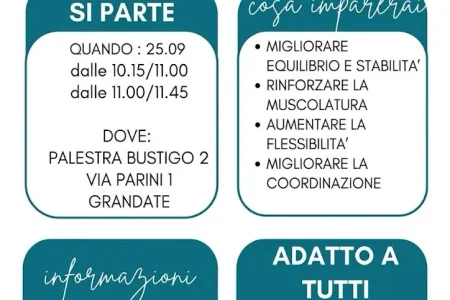 Ginnastica dolce Grandate