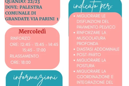 Pilates riabilitativo Grandate